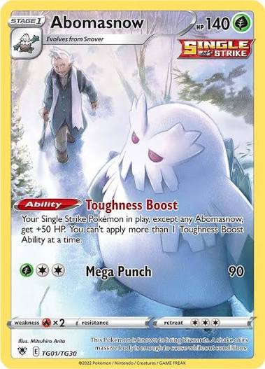 Abomasnow TG01/TG30 - Brilliant Stars - Trainer Gallery (Single Strike) ENG