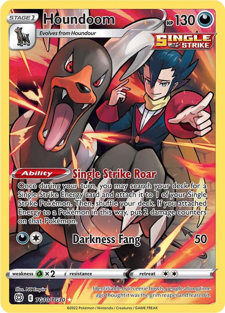 Houndoom TG10 - Brilliant Stars - Trainer Gallery (Colpo Singolo) ITA